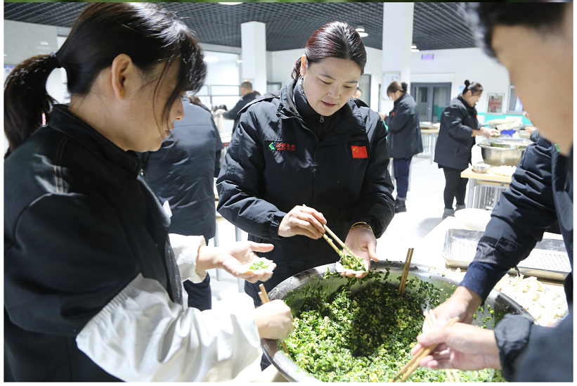 歲寒隆冬至，煮餃話團圓 ——藥都集團工會舉辦冬至日包餃子活動
